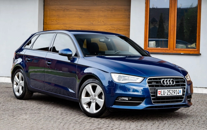 Audi A3 cena 58900 przebieg: 188000, rok produkcji 2014 z Warszawa małe 742